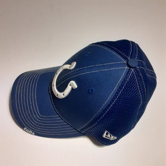 Indianopolis Colts New Era 39thirty Fitted Hat/Cap Size Small/Medium - Picture 4 of 7